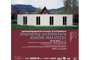werkstattgespräche KUEHN MALVEZZI displaying architecture