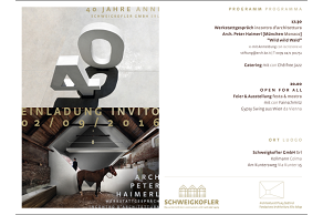 Werkstattgespräch: PETER HAIMERL . ARCHITEKTUR (München) 