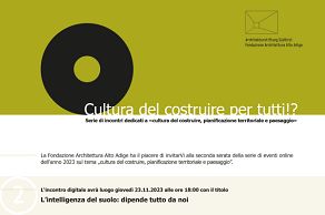 Die Intelligenz des Bodens: Es hängt alles von uns ab