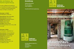 Bauernhaus- Sanierungsberatung 2022