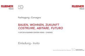 Bauen, Wohnen, Zukunft 