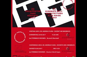 Rahmenprogramm der Tage der Architektur - VORTRAG ARCH. DR. ANDREAS FLORA