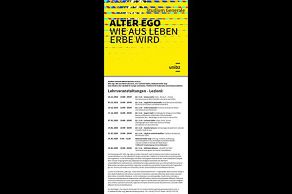 Vortrag in der Reihe „Alter Ego. Wie aus leben Erbe wird““