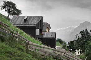 Bauen in den Bergen die Landschaft herein holen