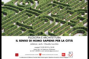 We suggest: FILOSOFIA E ARCHITETTURA IL SENSO DI HOMO SAPIENS PER LA CITTÀ