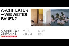 ARCHITEKTUR – WIE WEITER BAUEN?