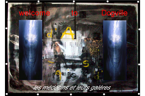 Kunst im Café: Cristina Vignocchi WELCOM TO DOGWILLE