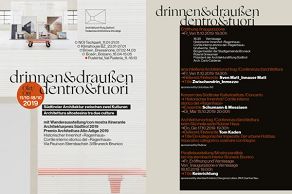 drinnen&draußen Südtiroler Architektur zwischen zwei Kulturen