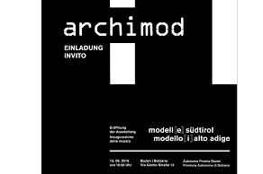 we suggest.. Autonome Provinz Bozen: archimod - Neue Räume für die Architektur 